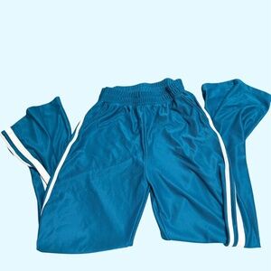 SELF ESTEM Y2K VINTAGE blue and white sweatpants